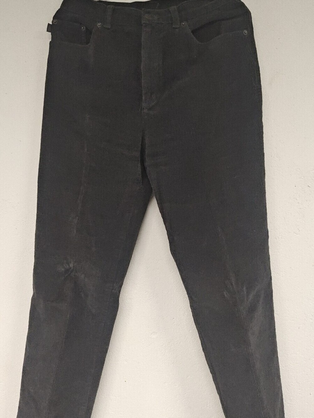 Lauren Jeans Co Ralph Lauren Gray Corduroy Pants Women’s 8 Straight Leg Y2K